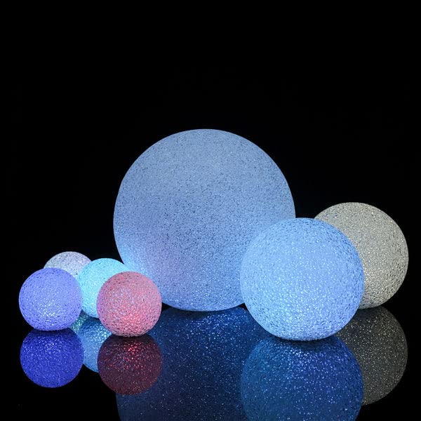 Tableclothsfactory 10" Color Changing Portable Led Ball Lights Battery Operated LED Orbs Crystal Effect for Wedding Party Decoration - Image 4