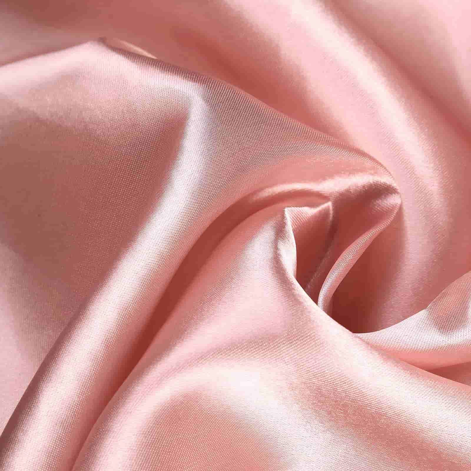 Tableclothsfactory 108" Dusty Rose Wholesale Linens Satin Round Tablecloth for Kitchen Dining Catering Wedding Birthday Party Events - Image 7