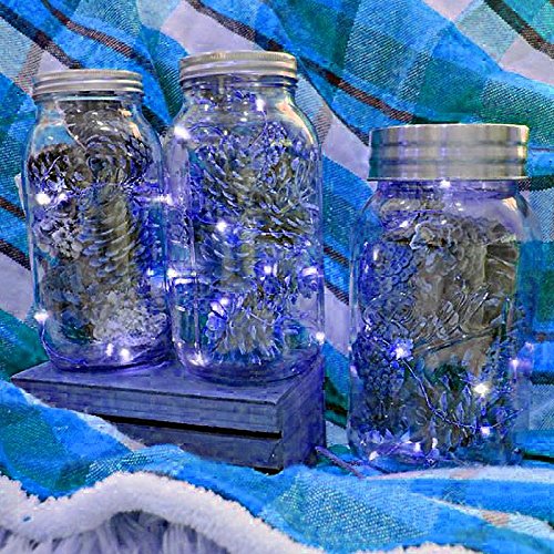 TABLECLOTHSFACTORY 72" Whimsical Fairy Lights LED for Event Backdrops Party Decorations Blue - Image 4