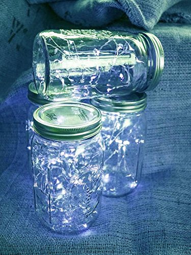 TABLECLOTHSFACTORY 72" Whimsical Fairy Lights LED for Event Backdrops Party Decorations Blue - Image 5