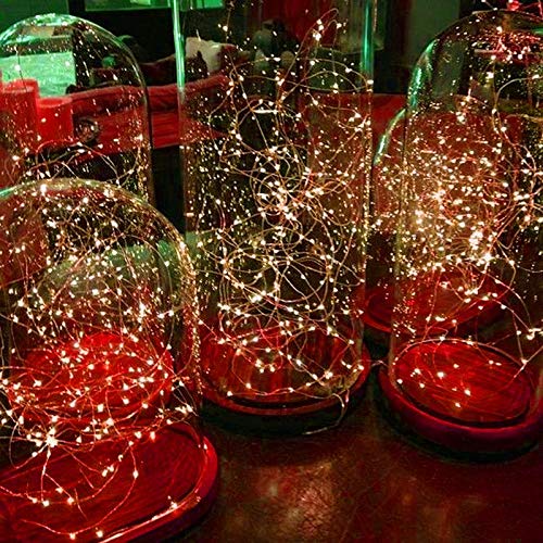 TABLECLOTHSFACTORY 72" Whimsical Fairy Lights LED for Event Backdrops Party Decorations Red - Image 3