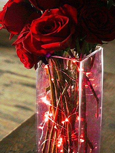 TABLECLOTHSFACTORY 72" Whimsical Fairy Lights LED for Event Backdrops Party Decorations Red - Image 6