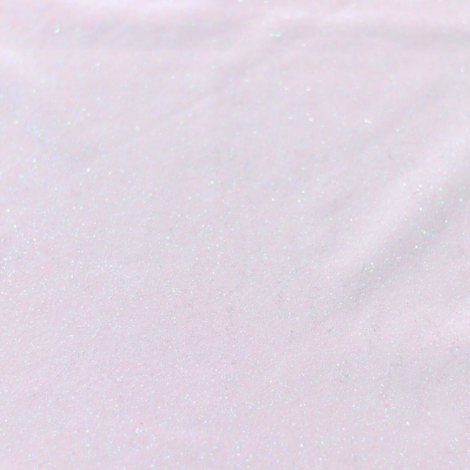 Tableclothsfactory 72"x72" Iridescent Glitter Sparkle Polyester Table Overlay, Shimmery Square Table Topper - Image 8