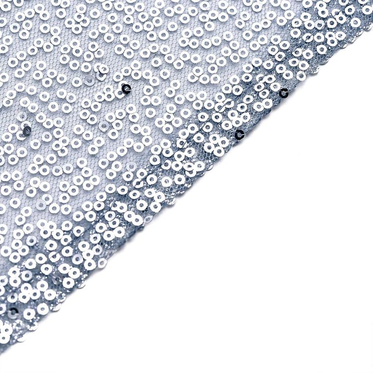 Tableclothsfactory Dusty Blue Sequin Premium Table Runners for Weddings Birthday Parties Decor Fit Rectangle and Round Table 108x12 - Image 3